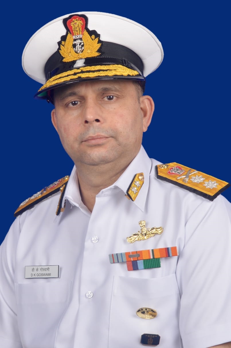 Rear Admiral Deepak Kumar Goswami Takes Charge as the Admiral ...