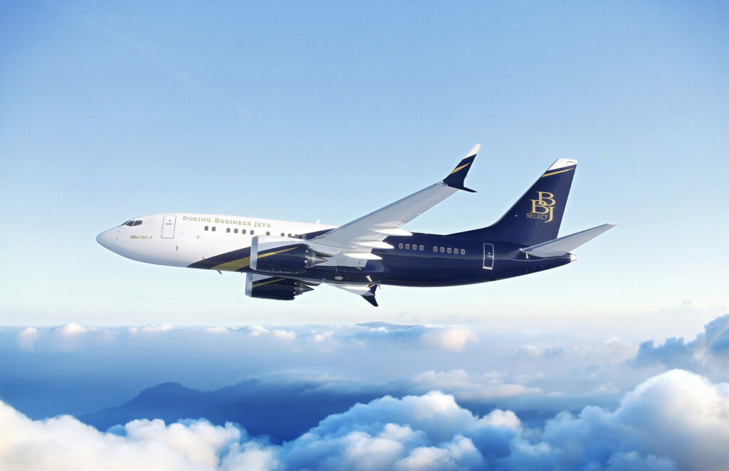 Boeing Business Jets Unveils Premium Cabin Selections for VIP Jets