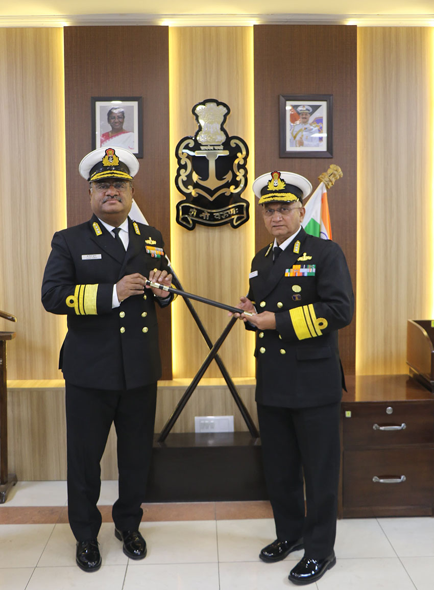 Vice Admiral Rajaram Swaminathan, AVSM, NM Assumes Charge as the ...