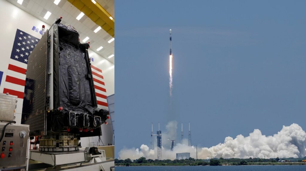 Lockheed Satelight Another Lockheed Martin-Built GPS III Satellite Lifts Off into Orbit ...