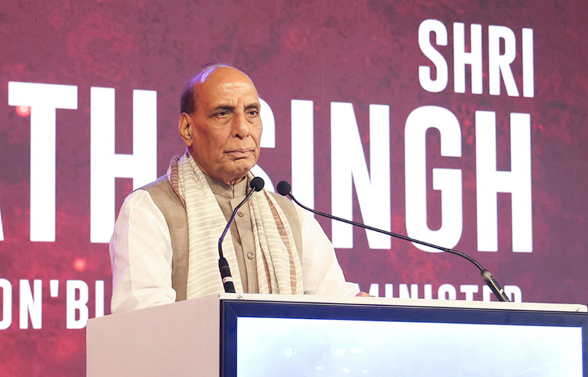 Defence Minister Addresses Defence Conclave in New Delhi – India Strategic Defence Minister Addresses Defence Conclave in New Delhi – India Strategic