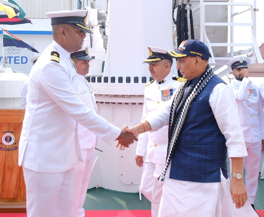 Goa Samudra India commissions first home-designed pollution control ship ICGS ...