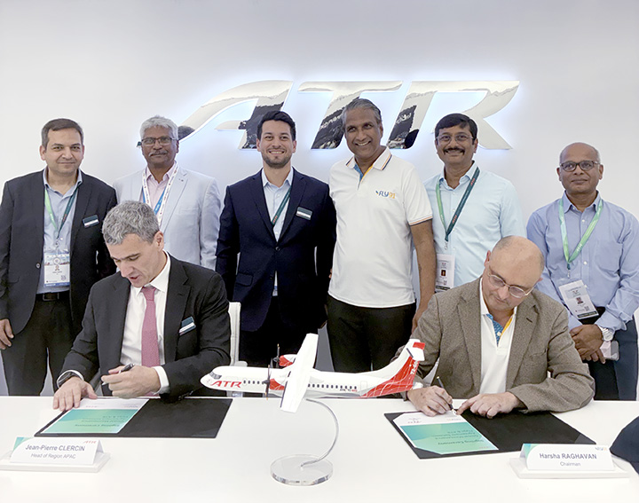 ATR, Fly91 sign eight-year maintenance pact to support regional airline ...