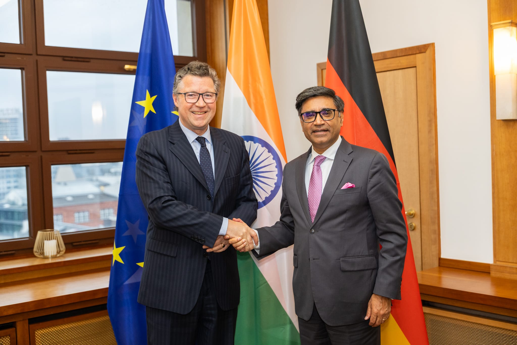 India, Germany hold Foreign Office Consultations in Berlin, mark 75 ...