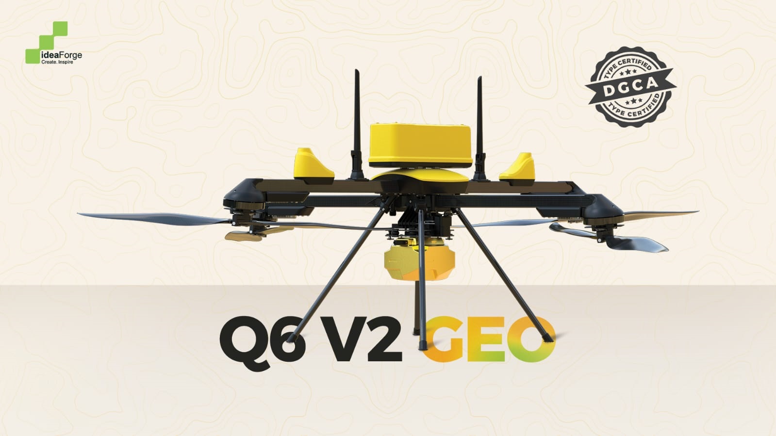 ideaForge’s Q6 V2 GEO Receives DGCA Type Certification for Enterprise Mapping and Geospatial Operations