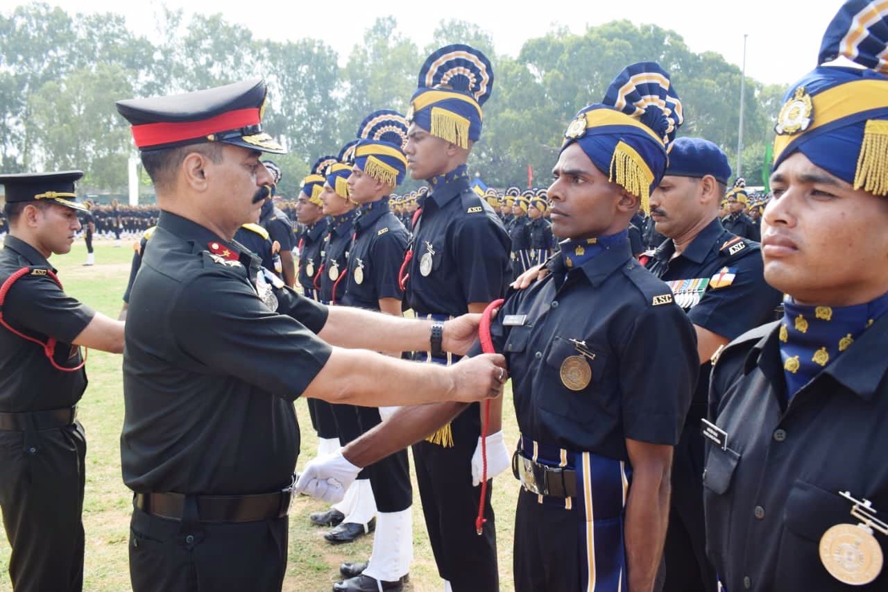 Passing Out of Eighth Batch of Agniveers of Army Service Corps Centre ...