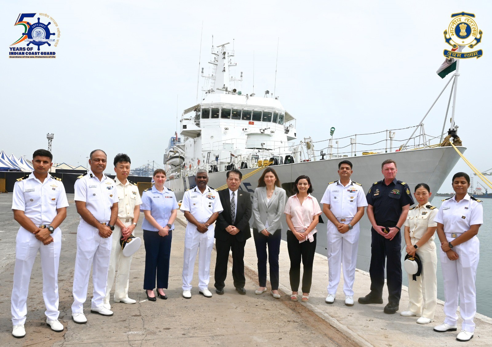 ICG Ship Shaunak sails for Australia under Quad-at-Sea observer mission